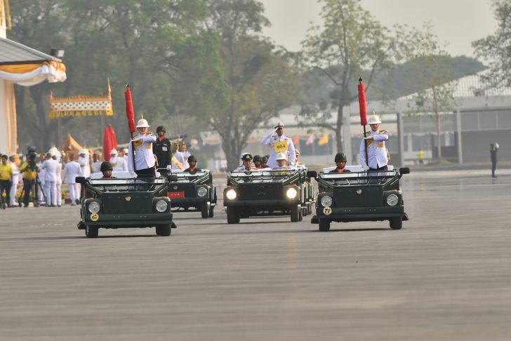 ซ้อมพิธีสวนสนามถวายสัตย์ปฏิญาณ เทิดพระเกียรติ ร.10 พระราชินี เสด็จฯสระบุรี 18 ม.ค.นี้