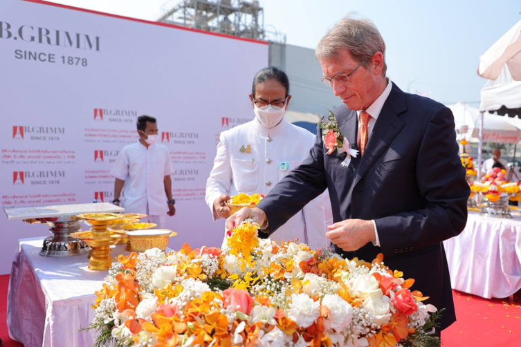 B. Grimm Power held the foundation stone laying ceremony  Laem Chabang 1 Combined Cycle Power Plant, 140 MW