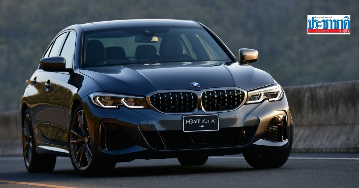 BMW launches M340ixDrive, a Thai version of the model, sold 3.999 million baht.