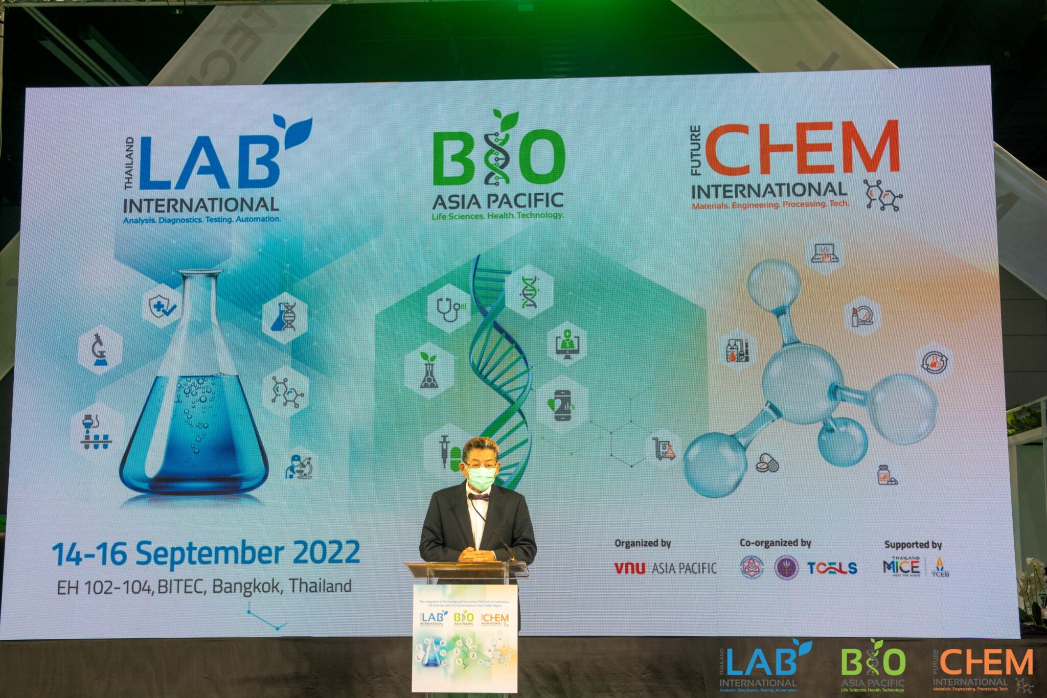 3 งานใหญ่วงการแล็บ ชีววิทยาศาสตร์ และเคมี Thailand LAB INTERNATIONAL