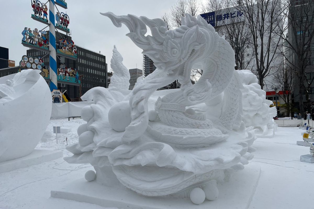 Sapporo International Snow Sculpture