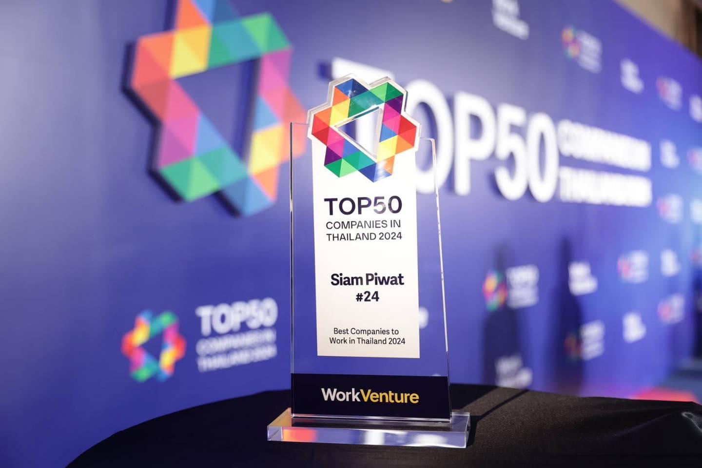 สยามพิวรรธน์ คว้ารางวัล Top 50 Companies In Thailand 2024 สุดยอดบริษัท ...