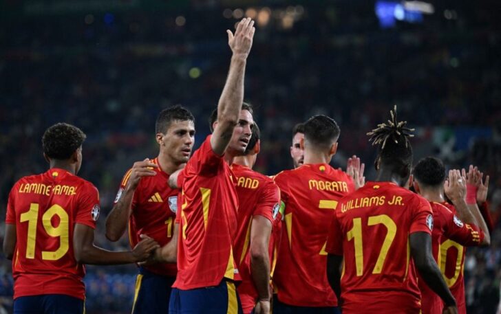 Euro 2024 - 1st round day 2: Group B Spain v Italy