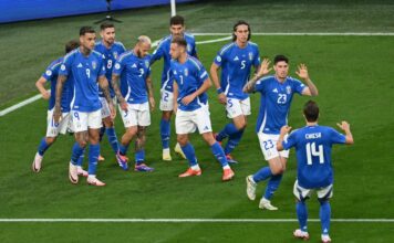 Euro 2024 Group B football match between Italy and Albania