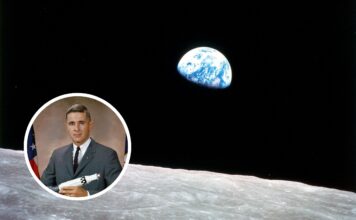 วิลเลียม แอนเดอร์ส และภาพ Earthrise ที่เขาถ่ายจากยานอพอลโล 8 ขณะโคจรเข้าใกล้ดวงจันทร์
