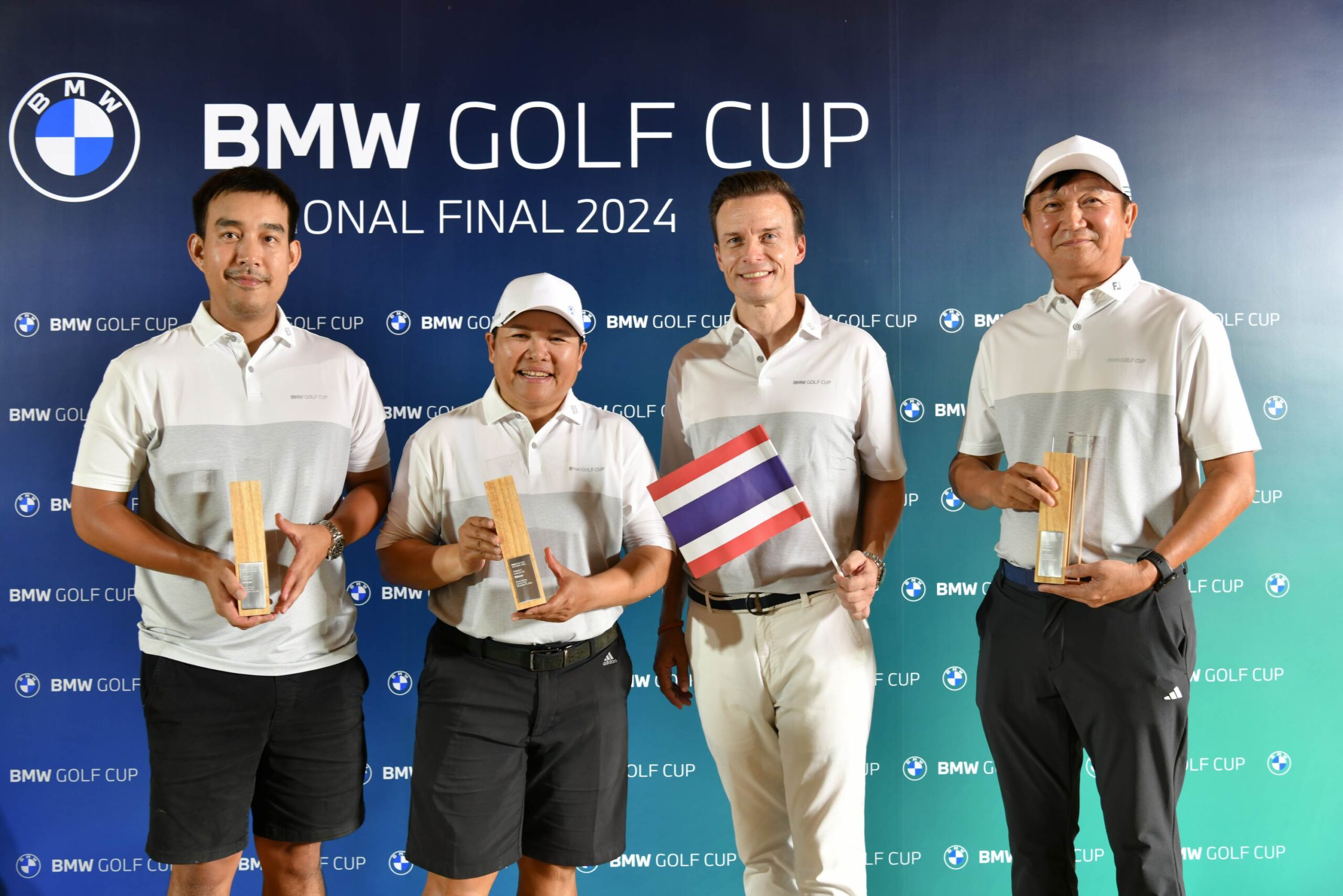 3 นักกอล์ฟไทยผงาดคว้าชัย BMW Golf Cup National Final 2024